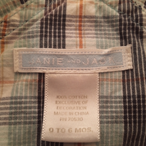 💥💥 3 for 10 💥💥 0-6m boys Janie and Jack - Picture 7 of 8